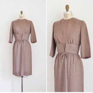 1960s wool dress